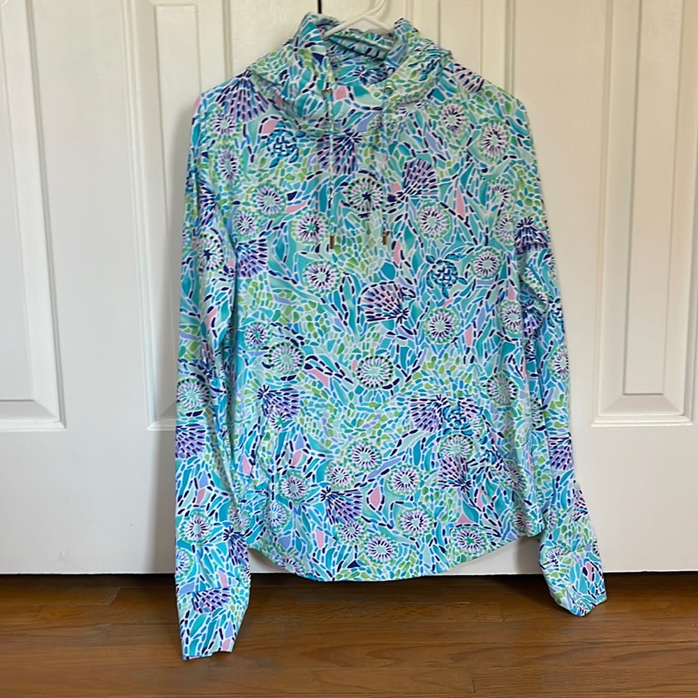 NWOT Lilly Pulitzer Chilly Lilly Lilblock Popover